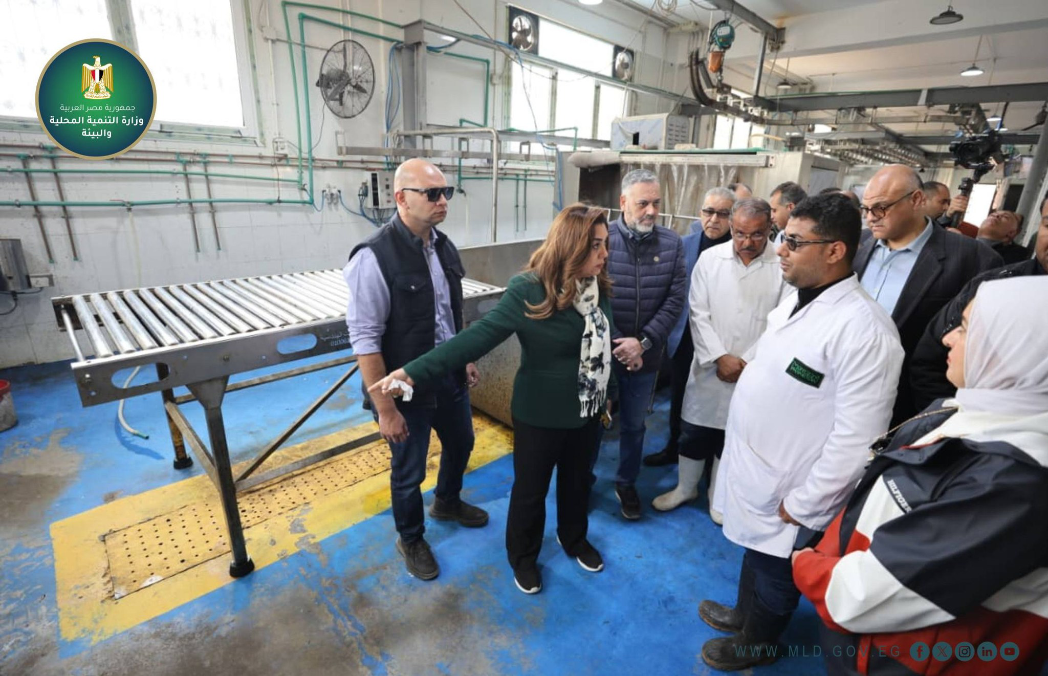 وقائع  إقالة مدير الطب البيطري بالإسكندرية وتطوير شامل لمجزر العامرية